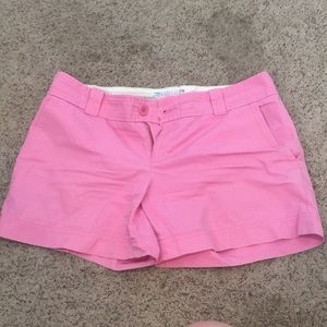 Pink Chino Cotton Shorts